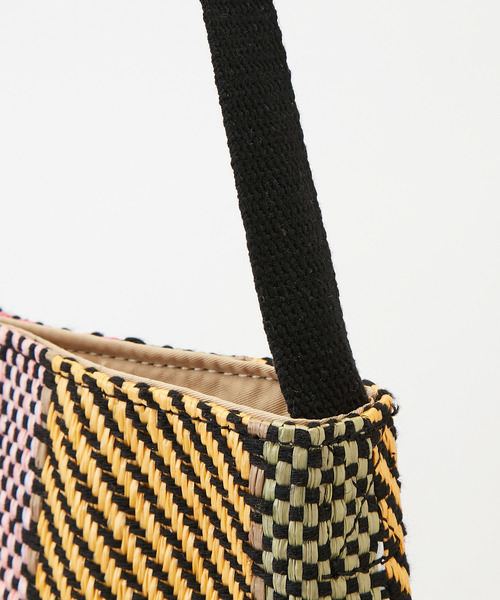 DISCOAT（ディスコート）の「メタルハンドル2WAYトートバッグ（ショルダーバッグ・レディース・ブルー/ラベンダー/ピンク/オレンジ・FREE）」の11枚目の写真