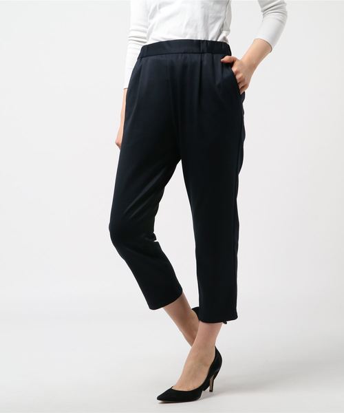 TRUDEA(トルディア)の「モクロディアンクルパンツ(その他パンツ・レディース・ライトグレー/ネイビー・MEDIUM/LARGE)」の5枚目の写真