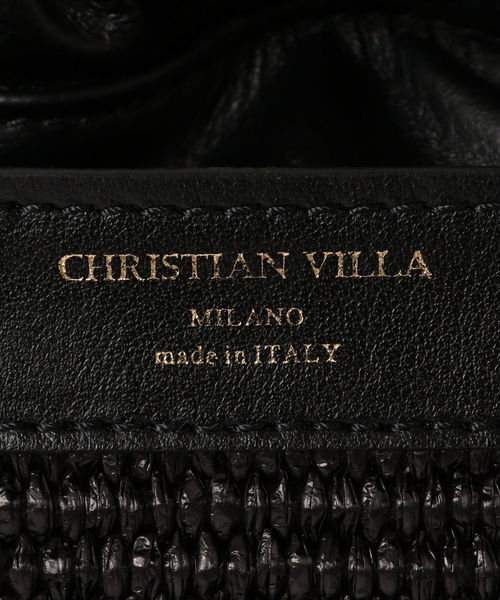 SHIPS(シップス)の「CHRISTIAN VILLA:ニュースタッズ(ショルダーバッグ・レディース・ブラック/ベージュ・ONE SIZE)」の11枚目の写真