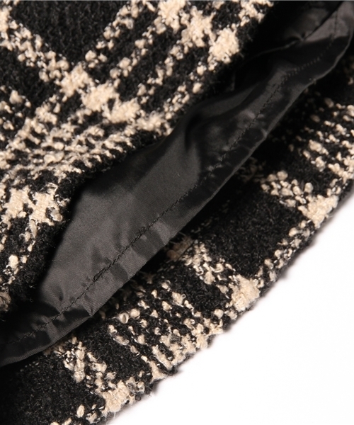 VIS(ビス)の「ループツイードショートパンツ(その他パンツ・レディース・ベージュ/ブラック系その他/グレー・MEDIUM/SMALL)」の6枚目の写真