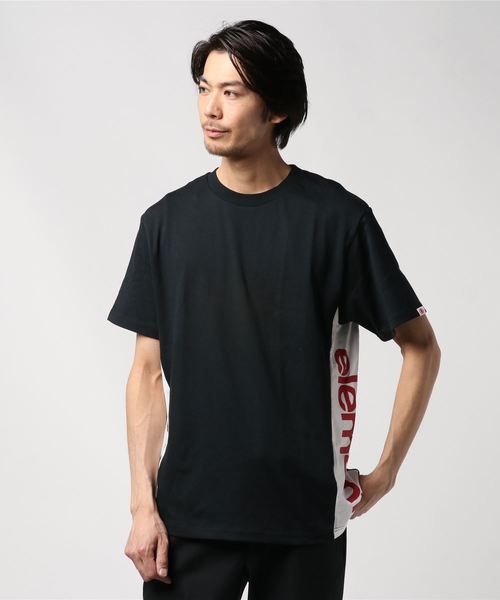 ELEMENT(エレメント)の「半袖Tシャツ ELEMENT AJ021-312(Tシャツ/カットソー・メンズ・ブラック/ホワイト・M/L/XL)」の2枚目の写真