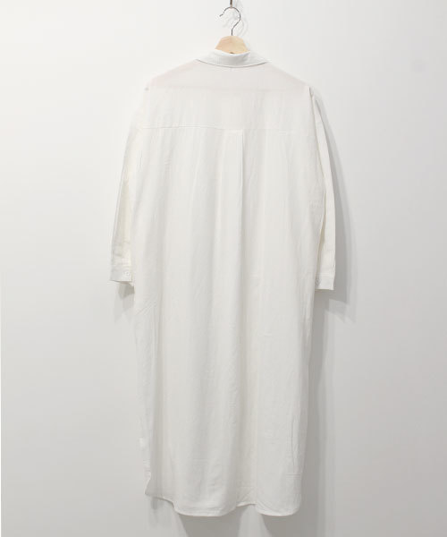 chuclla（チュクラ）の「【chuclla】ロング丈 コットン シャツワンピース（シャツ/ブラウス・レディース・ホワイト/ブルー・FREE）」の19枚目の写真