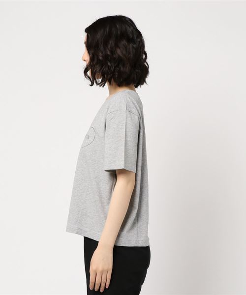 La TOTALITE(ラトータリテ)の「SHAMAN ロゴT*PTIT CON◆(Tシャツ/カットソー・レディース・ホワイト/グレー・FREE)」の6枚目の写真