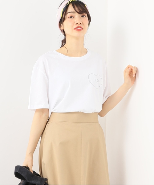 La TOTALITE(ラトータリテ)の「SHAMAN ロゴT*PTIT CON◆(Tシャツ/カットソー・レディース・ホワイト/グレー・FREE)」の2枚目の写真