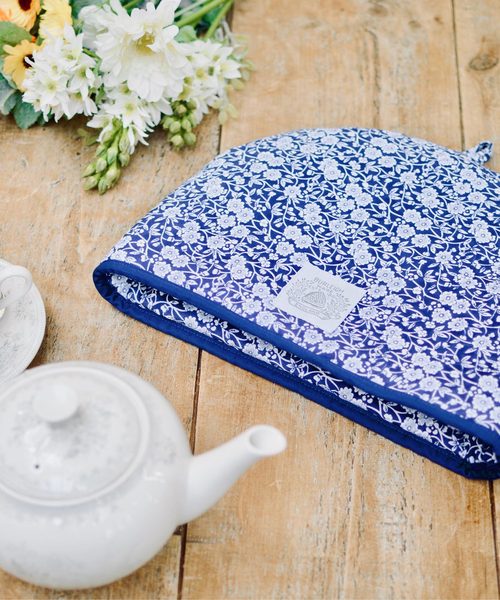 BURLEIGH/バーレイ ブルーキャリコ ラージティーコージー E87TA07 TSI