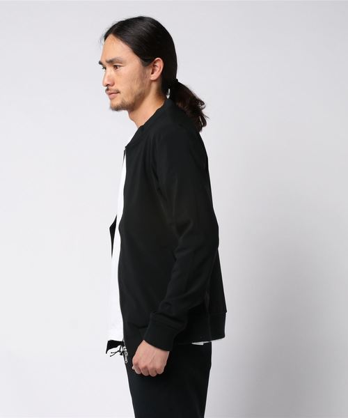 Magine(マージン)の「【Magine】PE 4WAY STRETCH ZIP NARROW RIB BLOUSON:4WAYストレッチ ジップナローリブブルゾン19SS(ブルゾン・メンズ・ネイビー/ブラック・46/44/48)」の5枚目の写真