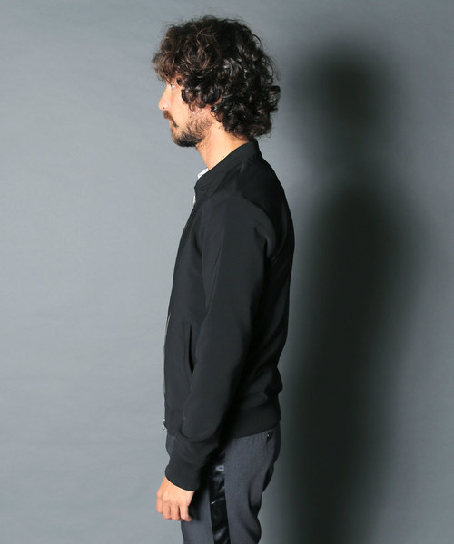 Magine(マージン)の「【Magine】PE 4WAY STRETCH ZIP NARROW RIB BLOUSON:4WAYストレッチ ジップナローリブブルゾン19SS(ブルゾン・メンズ・ネイビー/ブラック・46/44/48)」の3枚目の写真