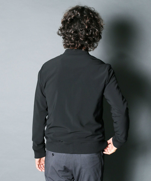 Magine(マージン)の「【Magine】PE 4WAY STRETCH ZIP NARROW RIB BLOUSON:4WAYストレッチ ジップナローリブブルゾン19SS(ブルゾン・メンズ・ネイビー/ブラック・46/44/48)」の11枚目の写真