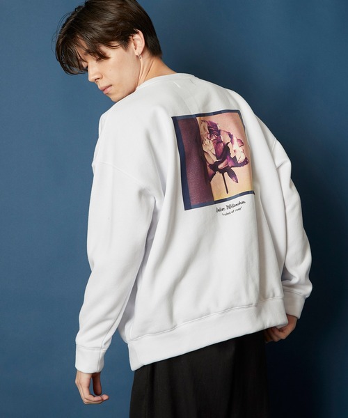 MEMENTISM（メメントイズム）の「裏起毛オーバーサイズプルオーバースウェットトレーナー　ユニセックス（スウェット・メンズ・ホワイト/ブラック/グレー/チャコール/ベージュ/ネイビー/パープル/ライトピンク/レッド/ワイン/オレンジ/グレー系その他2/ブラック系その他2/ホワイト系その他2/レッド系その他2/ピンク系その他2/ブルー系その他2/パープル系その他2/オレンジ系その他2/その他1/ホワイト系その他3/レッド系その他5/オレンジ系その他3/オレンジ系その他4/その他2/グレー系その他3/レッド系その他4/レッド系その他3/ピンク系その他4/ピンク系その他3/レッド系その他/オレンジ系その他/ピンク系その他/グレー系その他4/パープル系その他3/パープル系その他4/ブルー系その他5/ブルー系その他3/ブラック系その他4/ブラック系その他3/ホワイト系その他4/ベージュ系その他/ホワイト系その他/ブルー系その他/ブラック系その他/グレー系その他/パープル系その他/その他3/その他/グレー系その他6/クリーム/B/C/ブラック×ピンク/グレー×サックスブルー/グレー系その他5/ブラック×ブルー/ダークグリーン/レディッシュグレー/ヘザーグレー/サンドベージュ/カーキ/杢グレー/ライトベージュ/ブラウン系その他6/グリーン系その他4/ラベンダー/エメラルド/アーミー/アッシュグレー/ライトパープル/ブラウン系その他5/オートミール/ブルーグラス/ミント/ブラウン系その他2/オリーブドラブ/ブルー系その他7/ウィート/オリーブ/ホワイト×ブルー/ブラウン系その他3/ダークブルー/ライトグリーン/ライラック/グレイッシュブルー/グリーン系その他3/ライトグレー/パープル系その他6/ブラウン系その他4/ライトアッシュグレー/ベージュ系その他5/ミックスグレー/パープル系その他5/タン/White/ダークカーキ/トップグレー/グレー×ホワイト/モカ/A/レッドパープル/グリーン×ピンク/グレー×ピンク/チョコ/クリアグリーン/霜降りグレー/ホワイト×ピンク/ダークオリーブ/Black/ベージュ系その他2/チャコールグレー×ブラック/LT.Gray/セージグリーン/ホワイト系その他7/ベージュ×ブラック/プラム/ケリー/ブラック×ブラック/ブラック×グリーン/ブラック系その他6/ブラックミックス/ブラック系その他5/バイオレット/その他4/ブルーグレー/ライム/ベージュ系その他6/ブラック×レッド/モスグリーン/ライトブルーグレー/グレー系その他7/ホワイト×ブラック/ライトグレー系1/ライトグレー系6/ライトグレー系7/その他14/ライトグレー系/ライトグレー系4/その他10/その他12/ホワイト系4/ホワイト系1/ホワイト系3/ホワイト系7/その他11/ホワイト系6/ホワイト系5/その他16/ホワイト系9/ホワイト系8/ベージュ系8/その他18/その他19/ライトグリーン系2/ライトグリーン系1/ライトグリーン系/ライトグリーン系5/ライトグリーン系4/ライトグリーン系3/その他15/ライトグリーン系7/ネイビー系1/ネイビー系/ライトグリーン系8/ベージュ系5/ブルー系9/ネイビー系2/その他17/ブラック系/ブラック系3/ブラック系6/ベージュ系6/ベージュ系9/グレー系3/グレー系6/ライトグリーン系6/ライトグリーン系9/ホワイト系2/ライトグレー系2/ライトグレー系5/グレー系/ライトグレー系9/グレー系9/ブルー系1/ネイビー系5/ネイビー系8/その他13/ブラック系9/ライトグレー系8/グレー系4/グレー系2/グレー系7/グレー系1/グレー系5/ベージュ系2/ベージュ系/ベージュ系1/ブラック系4/グレー系8/ブラック系2/ブラック系1/ブラック系8/ブラック系7/ブラック系5/ライトグレー系3/ピンク系2/ピンク系7/ブルー系8/ピンク系6/ピンク系9/ピンク系5/ピンク系8/ブルー系2/ピンク系1/ピンク系4/ホワイト系/ベージュ系3/ブルー系4/ブルー系3/ベージュ系7/ベージュ系4/ネイビー系4/ネイビー系3/ブルー系/ネイビー系9/ネイビー系7/ブルー系7/ブルー系6/ピンク系3/ブルー系5/ネイビー系6・SMALL/MEDIUM/LARGE/X-LARGE/3/2/M size/L size）」の7枚目の写真