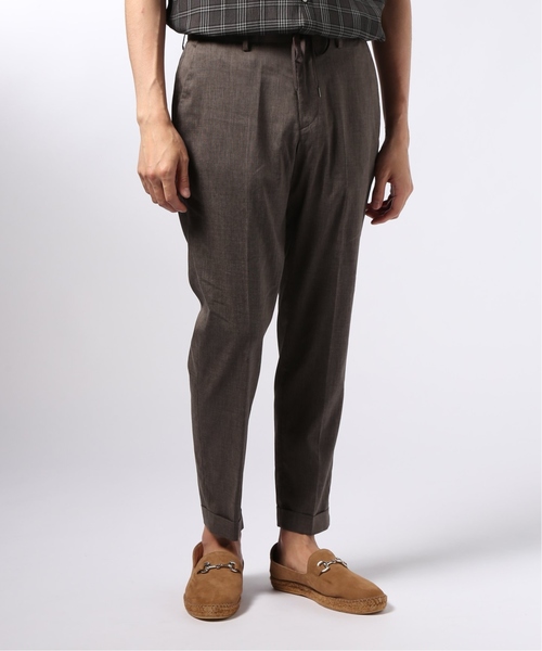 【春夏！爽快】エディフィス　パンツ ワルツ バルーンフィットパンツ（スラックス）｜EDIFICE