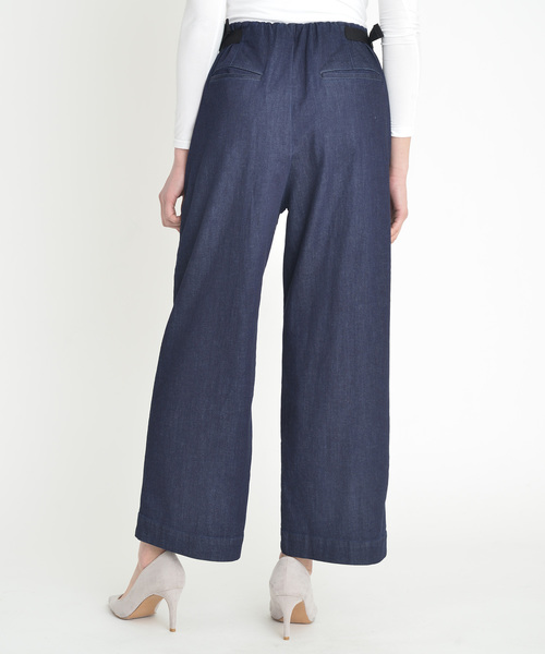 Moname(モナーム)の「サイド アジャスト イージ W デニム - Side Adjust Easy W Denim(デニムパンツ・レディース・インディゴブルー/ブルー・S/M/XS)」の3枚目の写真