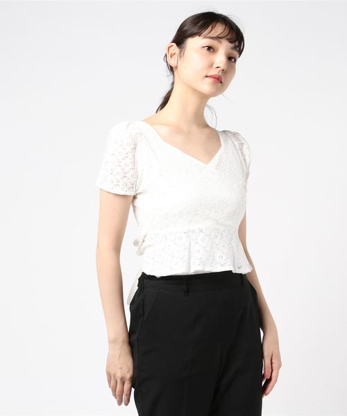 セール トップス レースカシュクールブラウス シャツ ブラウス Archives アルシーヴ のファッション