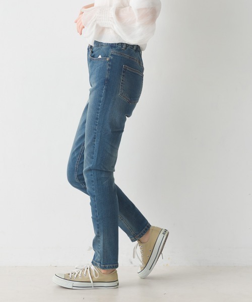 OMNES Another Edition（オムネス アナザーエディション）の「ユニセックス全11色8サイズ展開！製品洗い365ツイルスキニーパンツ（その他パンツ・レディース・ホワイト/ブラック/ベージュ/ネイビー/グレー/カーキ/ブルー系その他/ワンウォッシュ/レンガ/ブルー系その他2/チャコールグレー・SMALL/MEDIUM/LARGE/X-SMALL/XX-LARGE/X-LARGE/XXX-LARGE/XXXX-LARGE）」の8枚目の写真