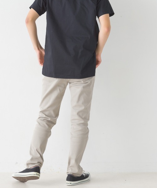 OMNES Another Edition（オムネス アナザーエディション）の「ユニセックス全11色8サイズ展開！製品洗い365ツイルスキニーパンツ（その他パンツ・レディース・ホワイト/ブラック/ベージュ/ネイビー/グレー/カーキ/ブルー系その他/ワンウォッシュ/レンガ/ブルー系その他2/チャコールグレー・SMALL/MEDIUM/LARGE/X-SMALL/XX-LARGE/X-LARGE/XXX-LARGE/XXXX-LARGE）」の21枚目の写真