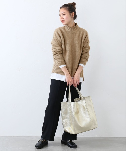 JOURNAL STANDARD relume ボトルネックプルオーバー セール】ファーニットワイドボトルネックプルオーバー◇（ニット
