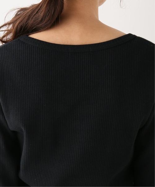 journal standard L'essage（ジャーナルスタンダードレサージュ）の「カミーノテレコ プルオーバー（Tシャツ/カットソー・レディース・ブラック/ホワイト/ベージュ・FREE）」の19枚目の写真