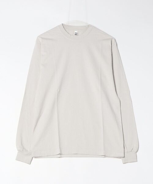 LOS ANGELES APPAREL（ロサンゼルスアパレル）の「Los Angeles Apparel クルーネック 長袖T（Tシャツ/カットソー・メンズ・ブラック/ネイビー/ゴールド/オレンジ/ブルー/グリーン/グレー系その他/オレンジ系その他/ホワイト・S/M/L/XL）」の4枚目の写真