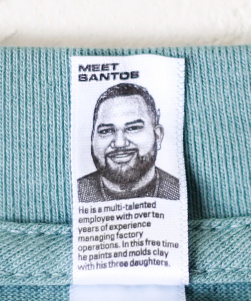 LOS ANGELES APPAREL（ロサンゼルスアパレル）の「Los Angeles Apparel クルーネック 長袖T（Tシャツ/カットソー・メンズ・ブラック/ネイビー/ゴールド/オレンジ/ブルー/グリーン/グレー系その他/オレンジ系その他/ホワイト・S/M/L/XL）」の18枚目の写真