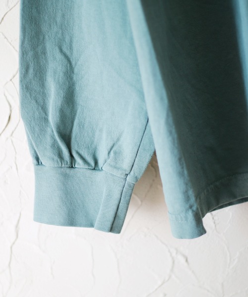 LOS ANGELES APPAREL（ロサンゼルスアパレル）の「Los Angeles Apparel クルーネック 長袖T（Tシャツ/カットソー・メンズ・ブラック/ネイビー/ゴールド/オレンジ/ブルー/グリーン/グレー系その他/オレンジ系その他/ホワイト・S/M/L/XL）」の14枚目の写真