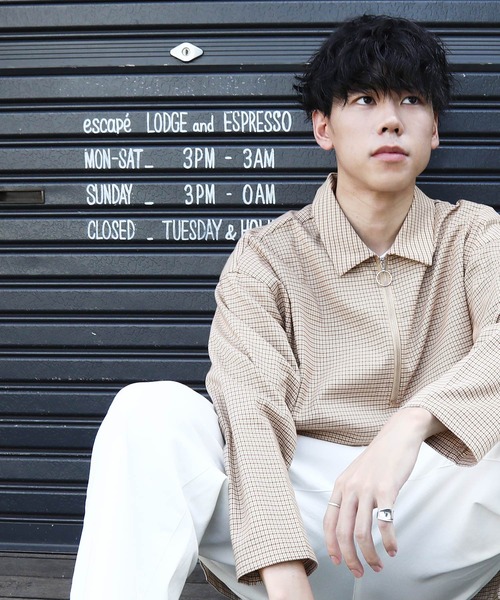 Lulu �� Arnie�i��邠��ǂ��[�Ɂ[�j�́u�K���N���u �O���� �`�F�b�N �����O�W�b�v �I�[�o�[�T�C�Y �V���c�i�V���c/�u���E�X�j�v�b���̑�9