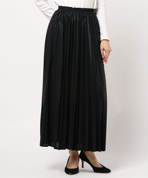 archives（アルシーヴ）の「グリッタープリーツスカート（スカート・レディース・ゴールド/ブラック/ブラウン/シルバーグレー・MEDIUM）」の19枚目の写真