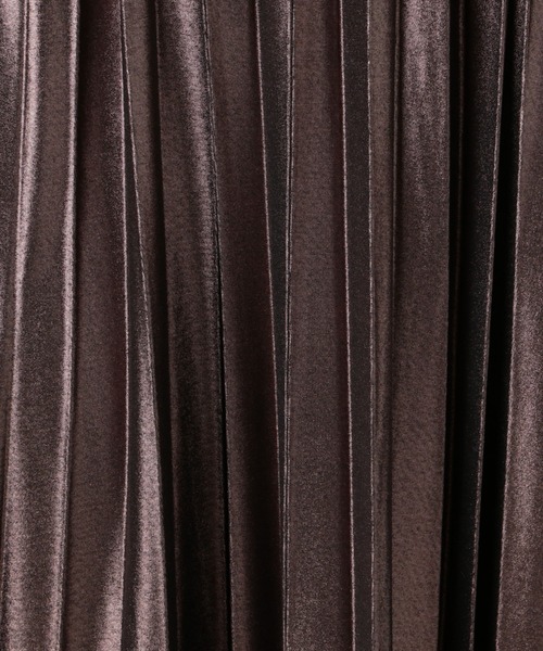 archives（アルシーヴ）の「グリッタープリーツスカート（スカート・レディース・ゴールド/ブラック/ブラウン/シルバーグレー・MEDIUM）」の14枚目の写真