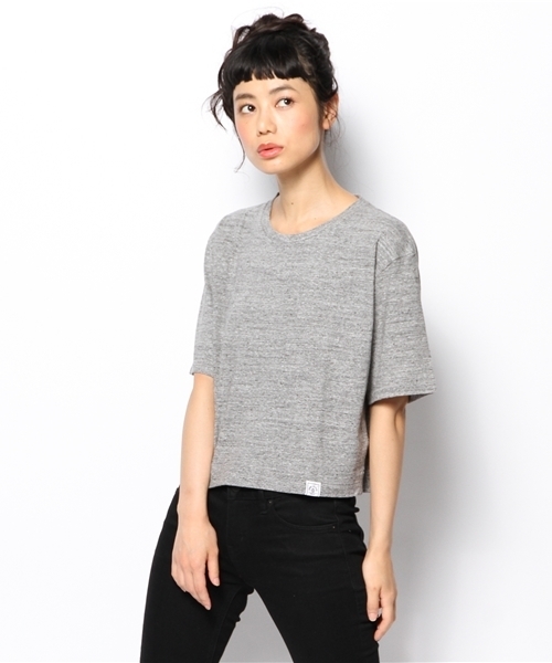 B:MING by BEAMS（ビーミングバイビームス）の「ビーミング by ビームス / TOMPKINS 天竺プルオーバー（Tシャツ/カットソー・レディース・ライトブルー/ホワイト/シルバー・ONE SIZE）」の3枚目の写真