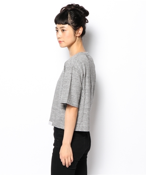 B:MING by BEAMS（ビーミングバイビームス）の「ビーミング by ビームス / TOMPKINS 天竺プルオーバー（Tシャツ/カットソー・レディース・ライトブルー/ホワイト/シルバー・ONE SIZE）」の7枚目の写真