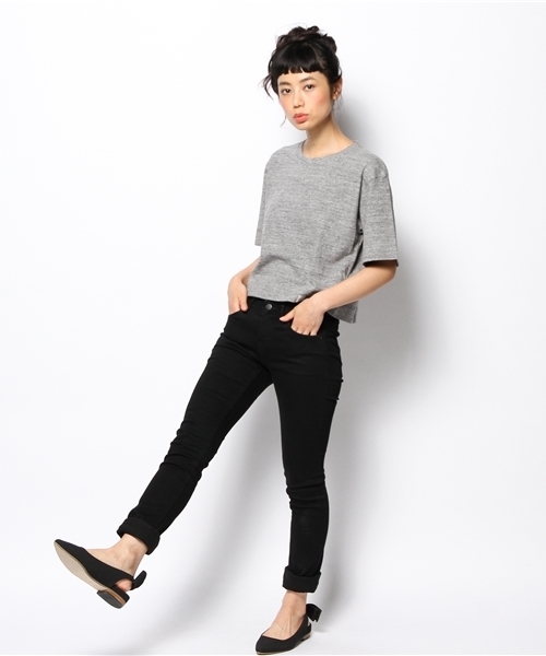 B:MING by BEAMS（ビーミングバイビームス）の「ビーミング by ビームス / TOMPKINS 天竺プルオーバー（Tシャツ/カットソー・レディース・ライトブルー/ホワイト/シルバー・ONE SIZE）」の9枚目の写真