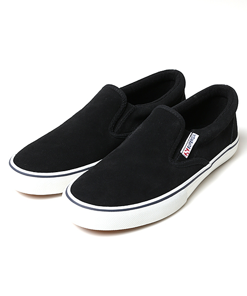 BEAMS LIGHTS Women's(ビームスライツ ウィメンズ)の「【VERY 9月号 掲載】SUPERGA / S009J20 スリッポン(スニーカー・レディース・ベージュ/レッド/ブルー/ブラック・38/35/36/37/39)」の2枚目の写真