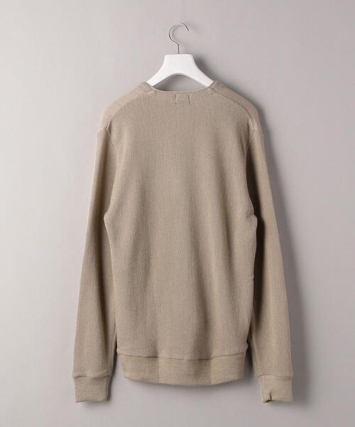 LOEFF（ロエフ）の「別注＜TOROY（トロイ）＞ ニットカーディガン（カーディガン/ボレロ・メンズ・ダークグレー/オフホワイト/ナチュラル/ワインレッド・LARGE/MEDIUM）」の8枚目の写真