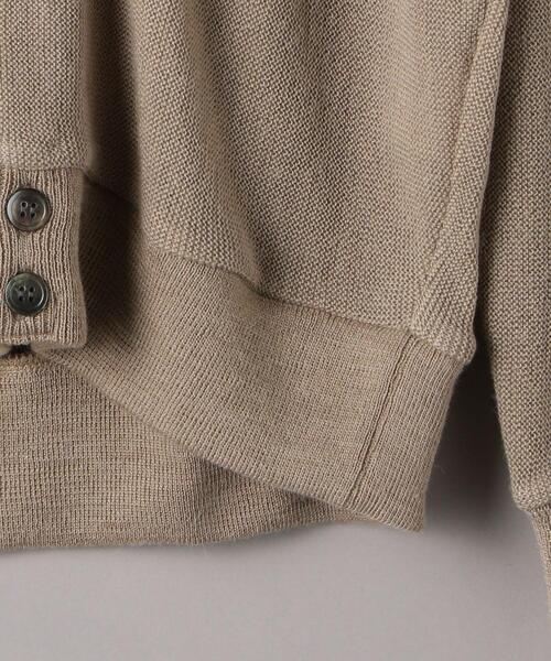 LOEFF（ロエフ）の「別注＜TOROY（トロイ）＞ ニットカーディガン（カーディガン/ボレロ・メンズ・ダークグレー/オフホワイト/ナチュラル/ワインレッド・LARGE/MEDIUM）」の11枚目の写真
