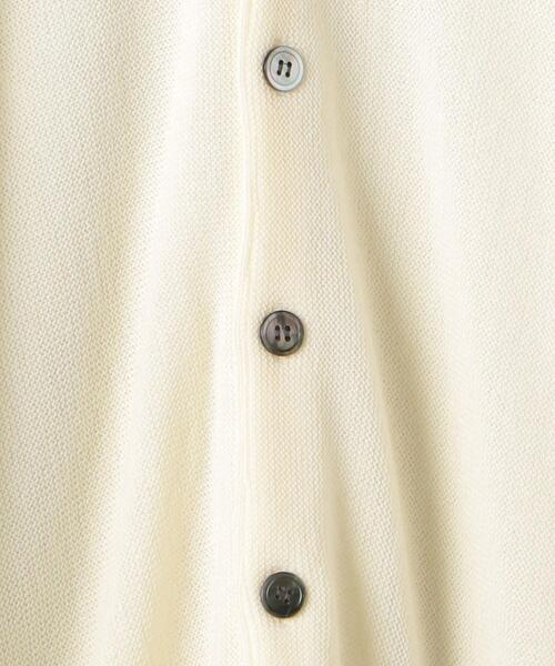 LOEFF（ロエフ）の「別注＜TOROY（トロイ）＞ ニットカーディガン（カーディガン/ボレロ・メンズ・ダークグレー/オフホワイト/ナチュラル/ワインレッド・LARGE/MEDIUM）」の5枚目の写真