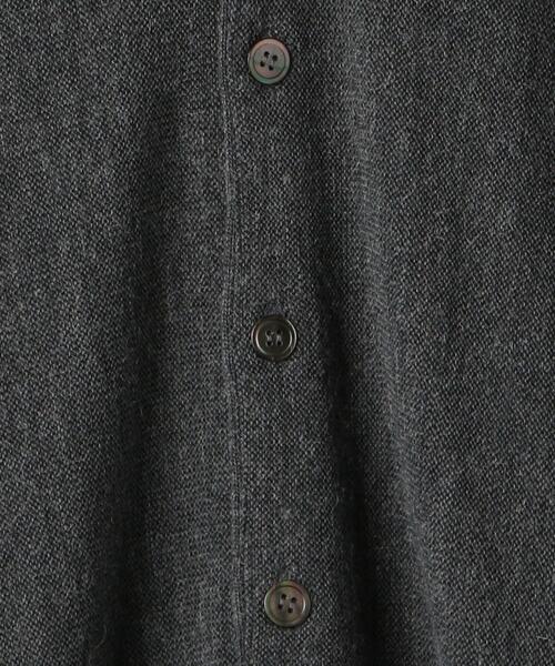 LOEFF（ロエフ）の「別注＜TOROY（トロイ）＞ ニットカーディガン（カーディガン/ボレロ・メンズ・ダークグレー/オフホワイト/ナチュラル/ワインレッド・LARGE/MEDIUM）」の6枚目の写真