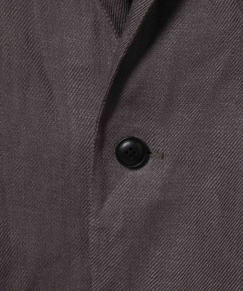 ADAM ET ROPE'(アダムエロペ)の「【Wild Life Tailor】麻リバーJK(テーラードジャケット・メンズ・グレー系その他/ブルー系その他2・M/L)」の8枚目の写真