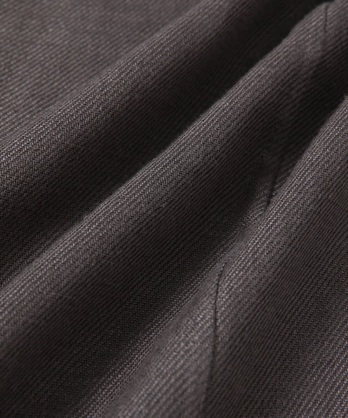 ADAM ET ROPE'(アダムエロペ)の「【Wild Life Tailor】麻リバーJK(テーラードジャケット・メンズ・グレー系その他/ブルー系その他2・M/L)」の3枚目の写真