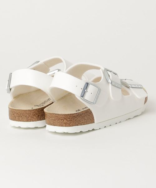 BIRKENSTOCK(ビルケンシュトック)の「【BIRKENSTOCK/ビルシュトック】レザーサンダル MILANO GC034733(サンダル・レディース・ホワイト・38/35/36/37)」の2枚目の写真
