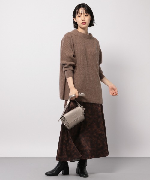 PAGEBOY（ページボーイ）の「FOXボトルネックプルオーバー（ニット/セーター・レディース・グレー/モカ/イエロー系その他・FREE）」の6枚目の写真