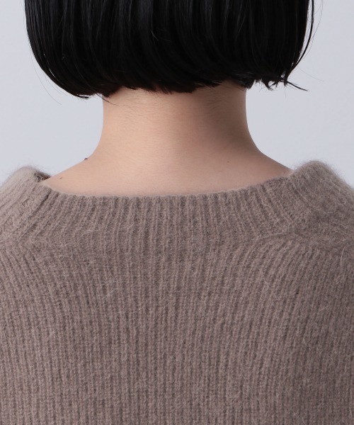 PAGEBOY（ページボーイ）の「FOXボトルネックプルオーバー（ニット/セーター・レディース・グレー/モカ/イエロー系その他・FREE）」の14枚目の写真