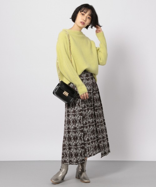 PAGEBOY（ページボーイ）の「FOXボトルネックプルオーバー（ニット/セーター・レディース・グレー/モカ/イエロー系その他・FREE）」の20枚目の写真