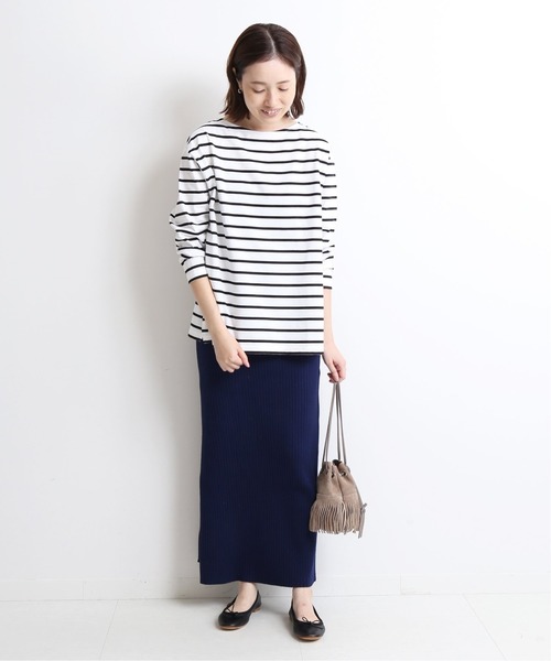 IENA⭐︎ニットフリルロングスカート美品 お値下げ✨IENA イエナ ニット フリル スカート ロング ブラック