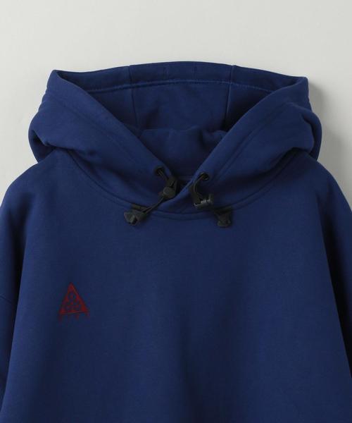 NIKE ACG（ナイキエィシージー）の「NIKE ACG（ナイキ エーシージー）HOODIE☆（パーカー・メンズ・ロイヤルブルー/ブラック・X-LARGE/MEDIUM/LARGE）」の4枚目の写真