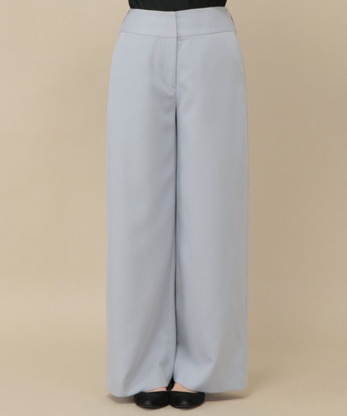 ikka(イッカ)の「ハイウエストスーパーワイドパンツ(その他パンツ・レディース・ブラウン/グレー/ネイビー・M/L)」の8枚目の写真
