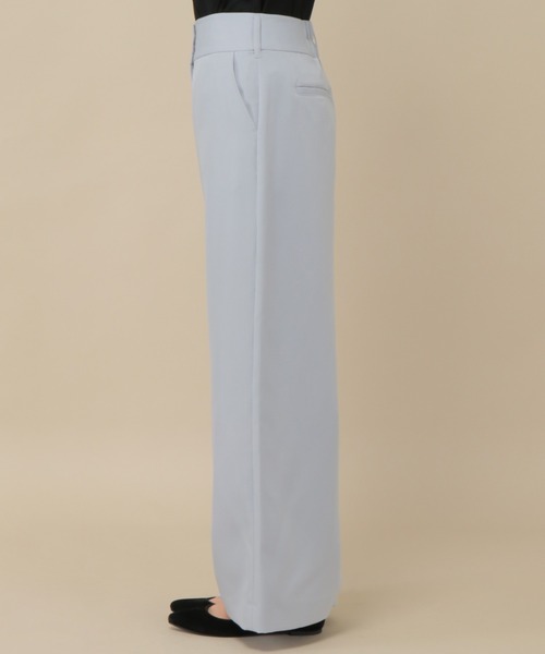 ikka(イッカ)の「ハイウエストスーパーワイドパンツ(その他パンツ・レディース・ブラウン/グレー/ネイビー・M/L)」の9枚目の写真