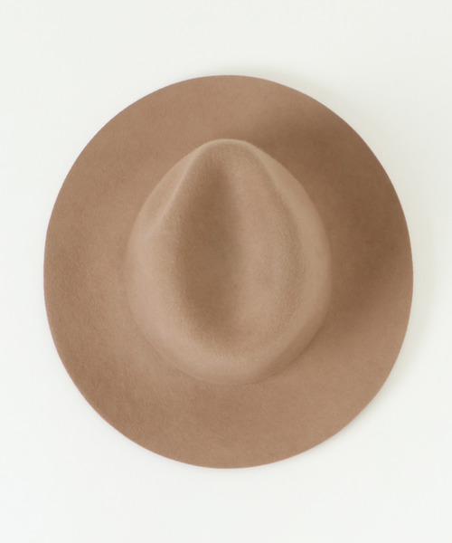 LBC（エルビーシー）の「フェルトハット（ハット・レディース・ベージュ/ブラウン・FREE）」の9枚目の写真