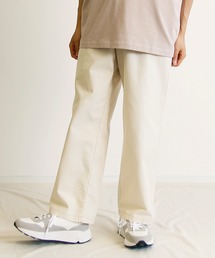 KIIT キート / 20/2 LIGHT CANVAS SIDE GATHER EASY TROUSERS ライトキャンバスサイドギャザーイージートラウザー / KIK-P90B-002