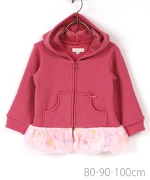 キッズのパーカー レッド 赤色系 リボン ファッション通販 Zozotown