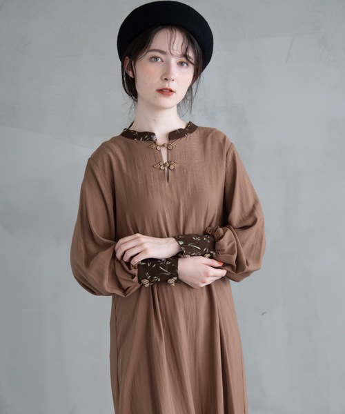 idem chic china onepiece シック チャイナ ワンピース idem（イデム）の「chic china onepiece/シックチャイナ