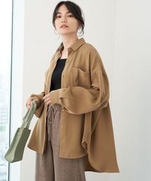 AMERICAN HOLIC | WポケットとろみBIGシャツ ＊(シャツ/ブラウス)