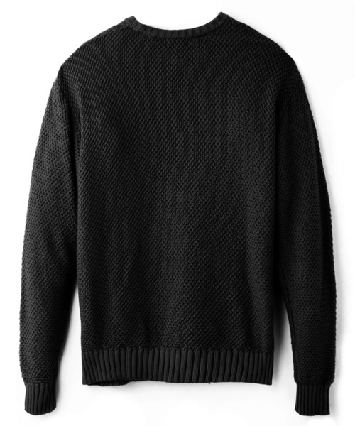 post amenities(ポストアメニティー)の「post amenities No Sweater (PAKT001)(ニット/セーター・メンズ・ピンク/ブラック・MEDIUM/LARGE)」の3枚目の写真